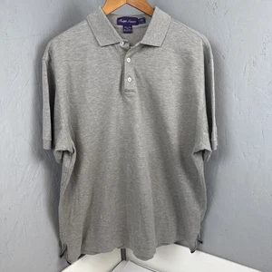 Ralph Lauren Purple Label Hemd Herren XL Grau Polo Baumwolle Made In Italy Designer - Bild 1 von 10