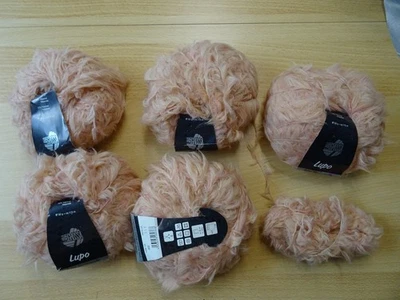 Strickgarn Wolle Fransengarn Effektgarn Lana Grossa Lupo Merinowolle - Bild 1 von 4