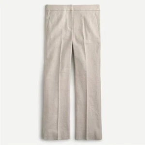 J. CREW | Damen Flachs Hayden Kickout kurze Hose in Stretch Leinenmischung Größe 14 - Bild 1 von 15