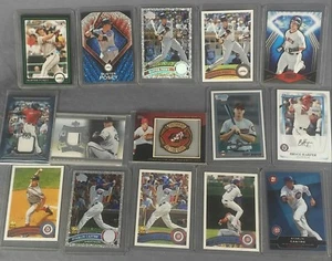 Baseball card lot- 15 cards Bryce Harper, Posey, Strasburg and others (see pics) - Picture 1 of 10