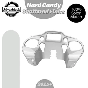 Hard Candy Shattered Flake Inner Fairing Fits 15+ Harley Touring Road Glide - Imagen 1 de 11
