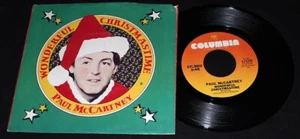 Paul McCartney-Wonderful Christmastime-Columbia 1-11162-VTG '79 P/S 45-VG++!! - Picture 1 of 2
