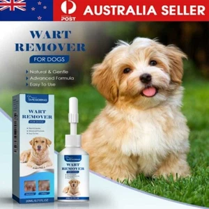 20ml Natural Dog Wart Remover Dog Skin Tags, Pet Dog Wart Removal Treatment - Picture 1 of 13
