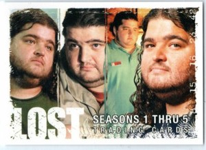 LOST SEASONS 1 thru 5 P6 GENERAL DISTRIBUTION PROMO Jorge Garcia as Hurley Reyes