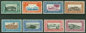 SG 115-122 Sudan 1950. 2p-20p 8er Set. Fine unmontiert postfrisch KAT 35£ - Bild 1 von 1