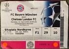Bayern Munchen V Chelsea 12/04/2005 Champions League Ticket Stub