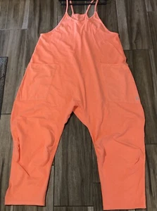Free People Movement Einteiler Gr. L Neon Peach - Bild 1 von 7