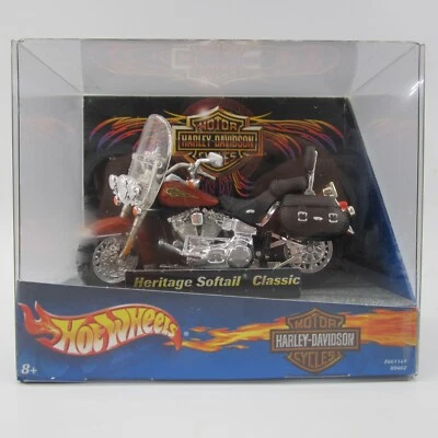 Hot Wheels Die Cast Harley Davidson Heritage Softail Classic F661141 NEW - Image 1 of 4