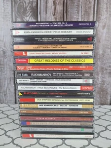 LOT OF 18 CLASSICAL MUSIC CDS Essential Carnagie Hall, Rachmaninoff & more - Picture 1 of 2