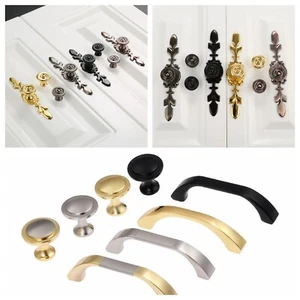 Kitchen Cabinet Wardrobe Door Pull Knob Cupboard Dresser Drawer Handle Hardware - Picture 1 of 36