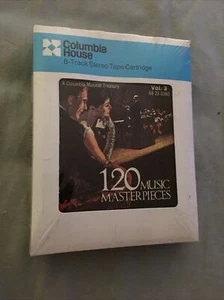 120 Music Masterpieces Highlights Vol 3 - Columbia House 8 Track Tape- NEW - Picture 1 of 2