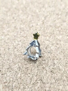 Authentic Silver Gold Christmas Tree European Spacer Charm Bead - Picture 1 of 3