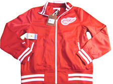 Mitchell Ness Nhl Vintage Hockey Detroit Red Wings Tailored Fit Track Jacket M