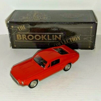 FORD MUSTANG FASTBACK 1968 BRK.24a BROOKLIN MODELS SCALA 1/43 - Immagine 1 di 4