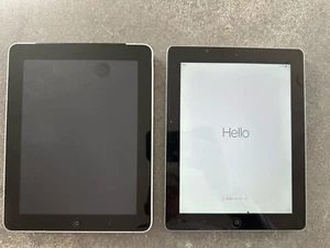 iPad 1 And iPad 3. One Starts As Per Pics. For Parts Only. Used. - Picture 1 of 4