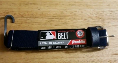 Cinturón Franklin 1.25"W Béisbol Softbol Azul Marino 22" a 42" Talla Única Se Adapta a la mayoría Foto 1 de 4