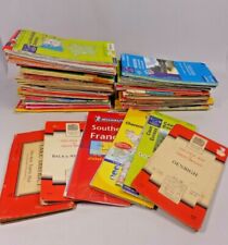 Huge Job Lot Of Approx. 47 Assorted Maps Mixed Areas/Ages/Brands English+ French