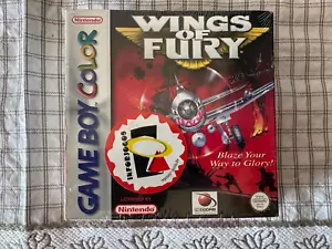 WINGS OF FURY NINTENDO GameBoy Color GBC Free Region CIB English Deutsche SEALED - Picture 1 of 4