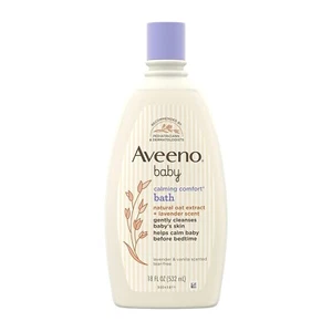 Aveeno Baby Calming Comfort Bath Liquid Lavender And Vanilla 18 Oz - Picture 1 of 3