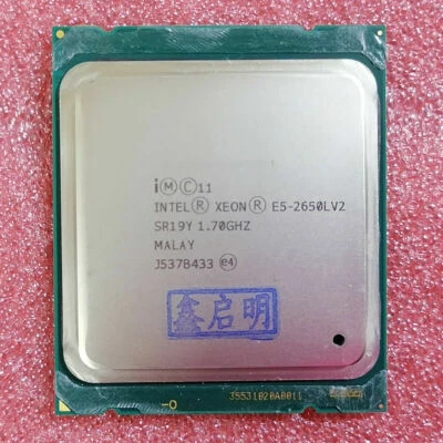 Intel Xeon E5-2650L V2 E5-2650LV2 1.70GHz 10 Core 25MB LGA 2011 CPU Processor - Image 1 of 3