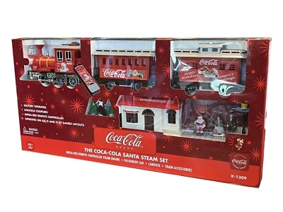 K-Line K-1309 The Coca-cola Santa Steam set Remote Control Battery Power - Image 1 of 4