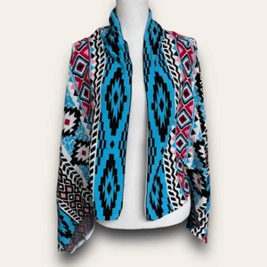 Girls’s American Girl Beforever Kayla Aztec Print Cardigan Sweater - Size M/L - Picture 1 of 6