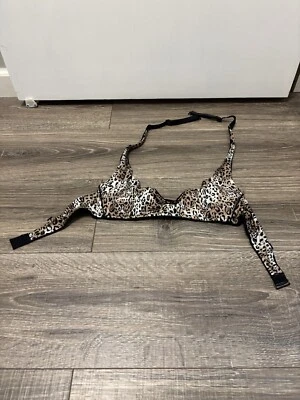 Victorias Secret Very Sexy Leopard/Black Reversible Balconet Sling Bra - Image 1 of 2