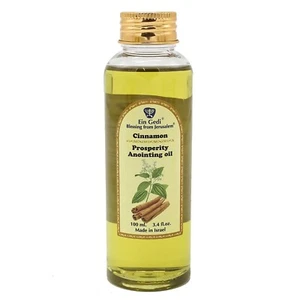 Unción Aceite Sagrado Canela Jerusalén Botella 3.4 fl.oz - 100 ml Israel - Imagen 1 de 3