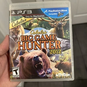 Cabela's Big Game Hunter 2012 (Sony PlayStation 3) PS3 Game CIB Manual Disc Mint - Picture 1 of 3
