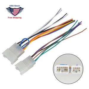 For Toyota Aftermarket Car Stereo Radio Install Adapter Kit Wire Harness Cable - Foto 1 di 9