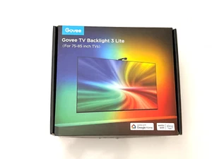 Govee TV Backlight 3 Lite with Fish-Eye Correction Function Sync to 75-85 Inch - Picture 1 of 9