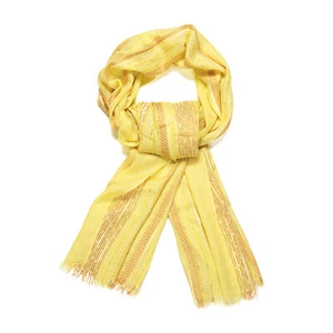Moda Viscosa Bufanda Pashmina Envoltura Mujer Puntera con volantes Chal Suave SH112YE - Imagen 1 de 2