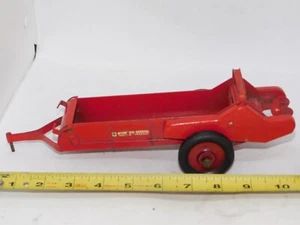 VINTAGE McCORMICK DEERING MANURE SPREADER INTERNATIONAL For TRACTOR IH ERTL 10" - Picture 1 of 6