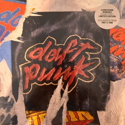 Daft Punk ‘Homework’ Remixes 10 Track 12inch Double LP  - Image 1 of 2