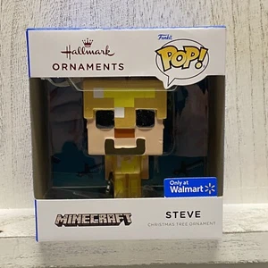 Hallmark Funko Pop! 2021 Minecraft Ornament Steve kostenloser SCHNELLER Versand - Bild 1 von 1