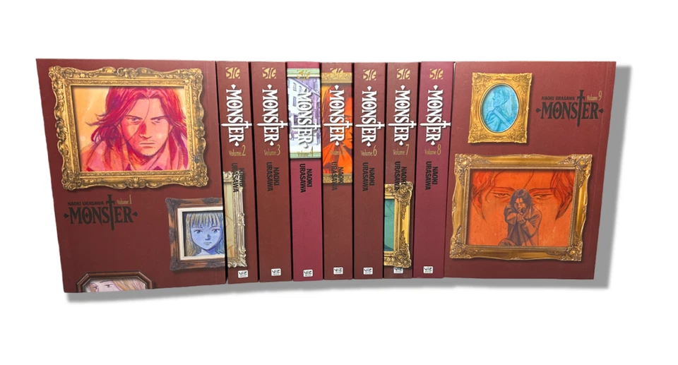 Monster: The Perfect Edition Volumes 1-9 Complete Manga Set BRAND NEW English! - Image 1 of 1