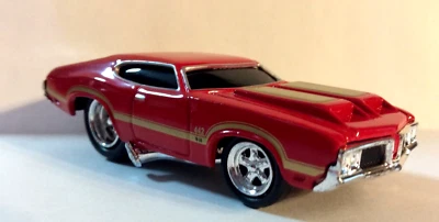  MUSCLE MACHINES 1970 OLDS 442 W30 1:64 DIECAST  70 OLDSMOBILE 442 - - Image 1 of 3