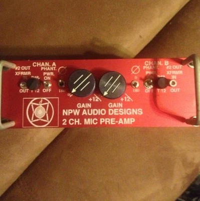 Custom Made Microphone Preamp Units  For Neve Ssl Api Other Gear Made To Order - Image 1 of 4