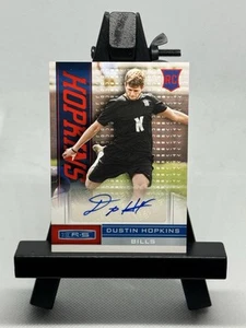 2013 Dustin Hopkins Panini Rookies & Stars Rookie Auto #250 - Imagen 1 de 2
