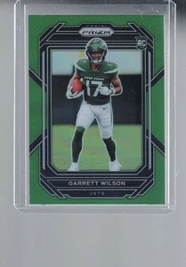 2022 Panini Prizm - Rookies Garrett Wilson  #309 Green Prizm (RC) - Picture 1 of 2