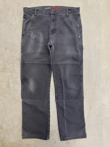 Vintage Y2K Dickies Duck Canvas Pants Men’s 32 Faded Grey Utility Pocket Baggy - Foto 1 di 13