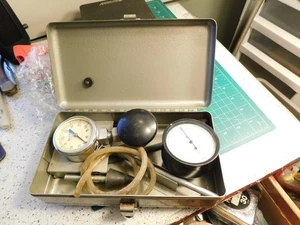 Allen #E342 of Kalamazoo Vacuum & Pressure gauges & Inches of Water Gage Kit - Picture 1 of 15