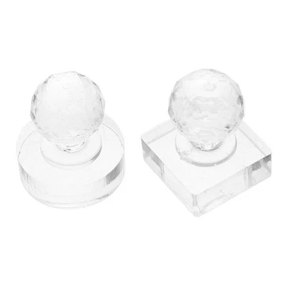  2 Pcs Blusher Pressing Stamp Strumento Per Ombretto Il Trucco Forniture - Image 1 of 4