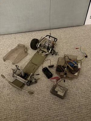 Tamiya Sand Scorcher 58016 Rough Rider Vintage Rc 58015 Buggy 70s SRB parts  - Image 1 of 4