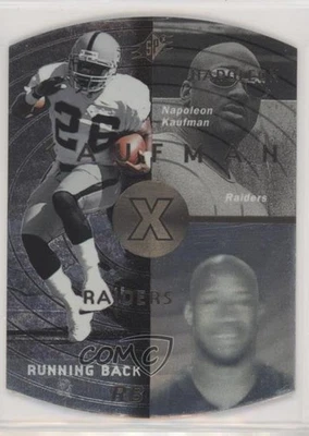 1998 SPx Steel Napoleon Kaufman #33 - Image 1 of 2