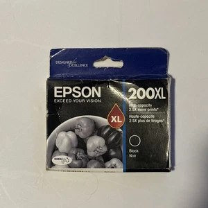 Epson 200XL Black Ink Cartridge 12 2017 - Picture 1 of 2