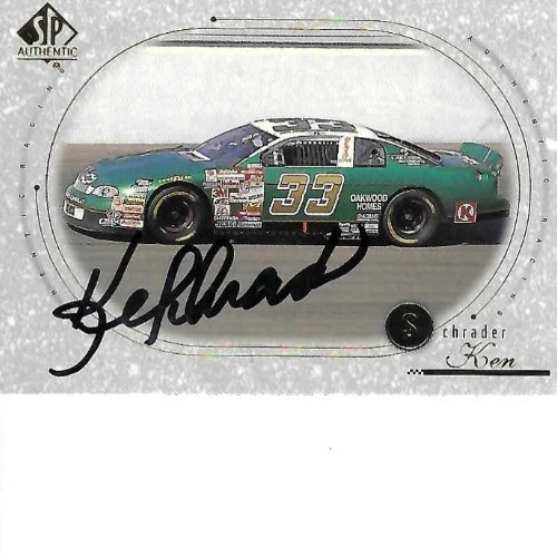 KEN SCHRADER SIGNED 1999 UPPERDECK SP #60 - NASCAR - Image 1 of 1
