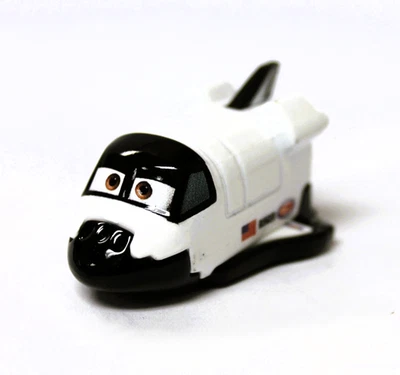 Disney Pixar Car 2021 Metal Mini Racers Roger the Space Shuttle in Box #38 New - Image 1 of 4