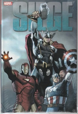 SIEGE HC DELUXE MARVEL EVENT HARDCOVER NM DARK AVENGERS THOR BENDIS OHC - Image 1 of 2