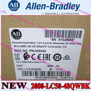 NEU-AB 2080-LC50-48QWBK Neu AB Micro850 IP Controller CC 2080 LC50 48QWBK - Bild 1 von 5